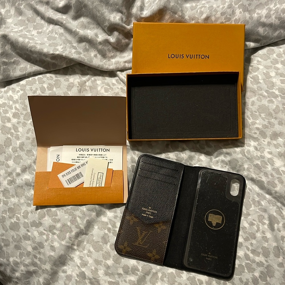 This is for the X/XS IPhone it is original LV and never used.